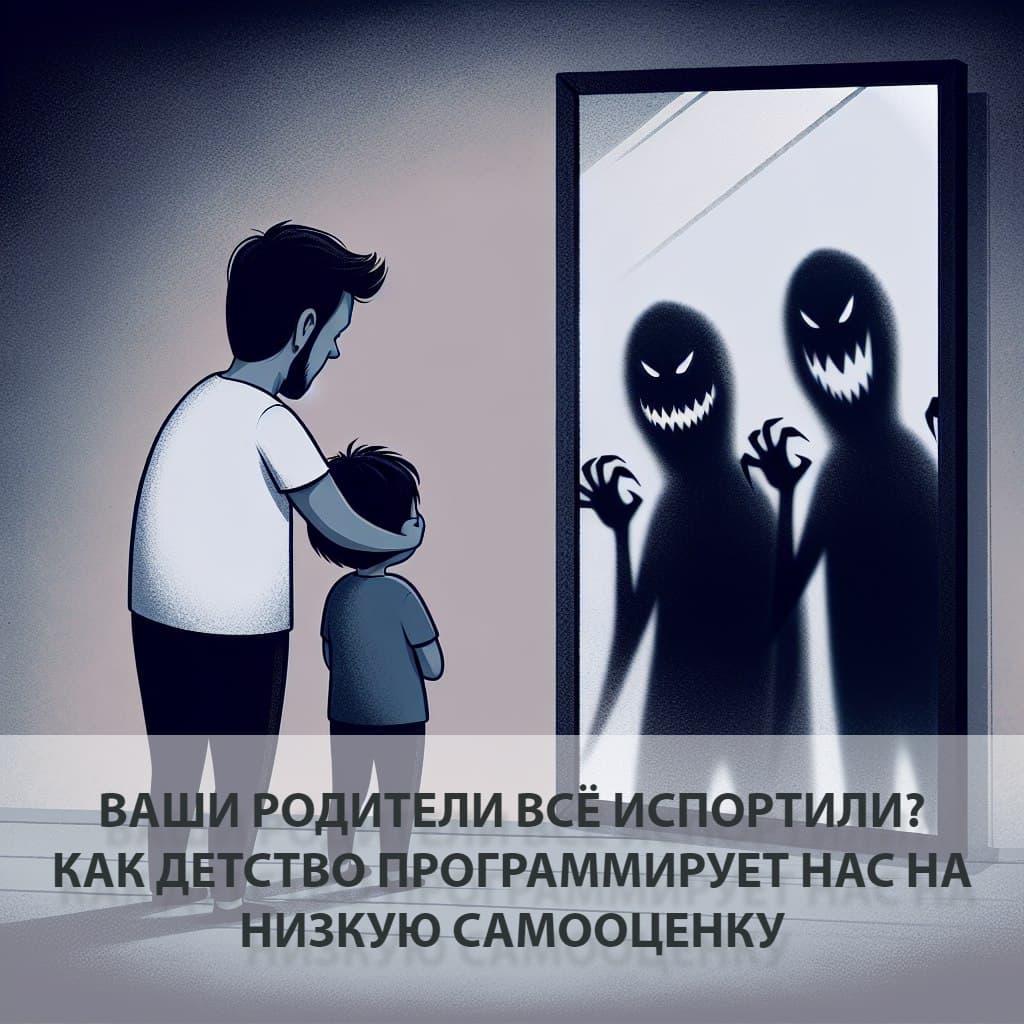 Ваши родители всё испортили? Как детство программирует нас на низкую самооценку