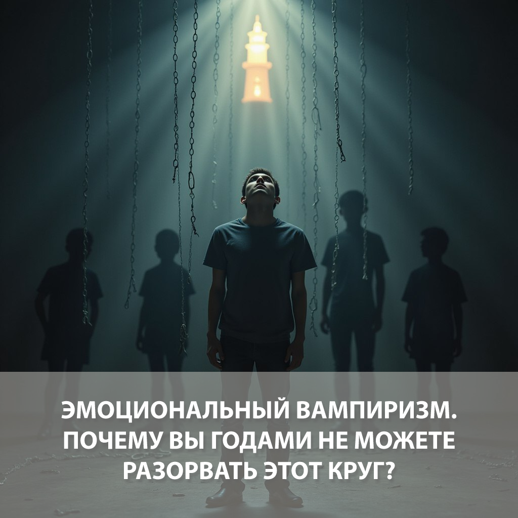 Эмоциональный вампиризм. Почему вы годами не можете разорвать этот круг?