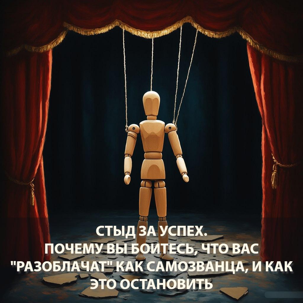 Стыд за успех. Почему вы боитесь, что вас "разоблачат" как самозванца, и как это остановить