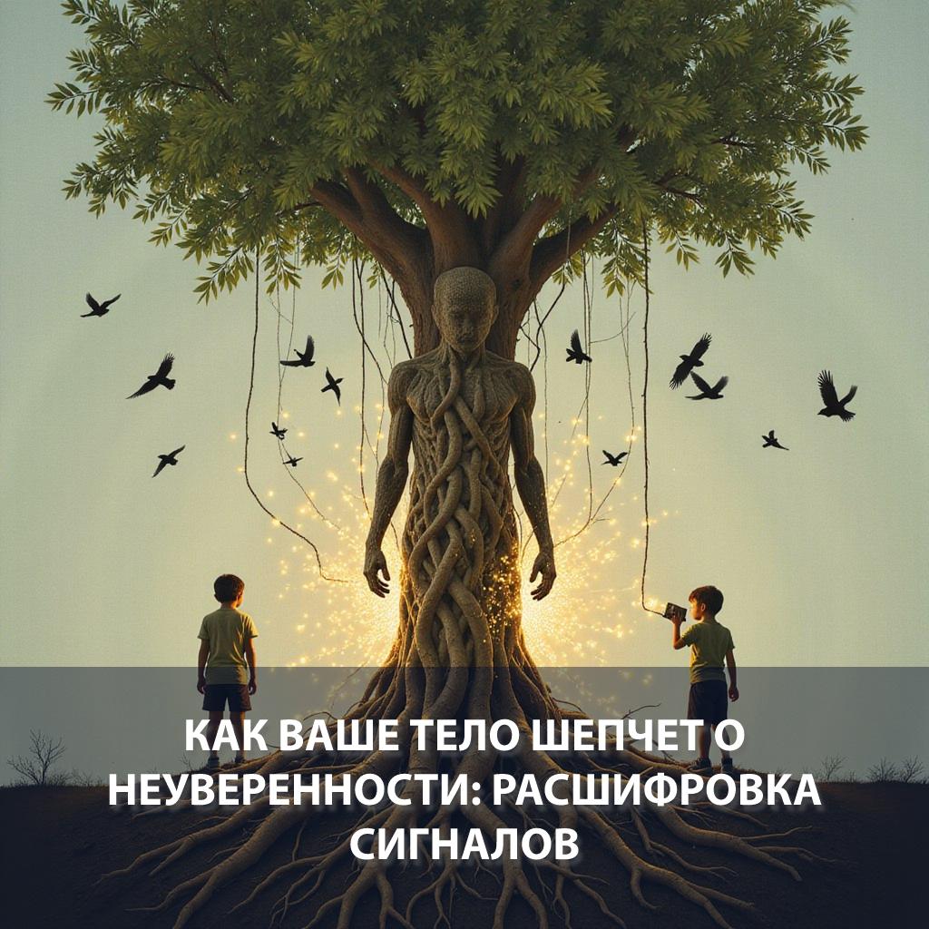 Как ваше тело шепчет о неуверенности: Расшифровка сигналов