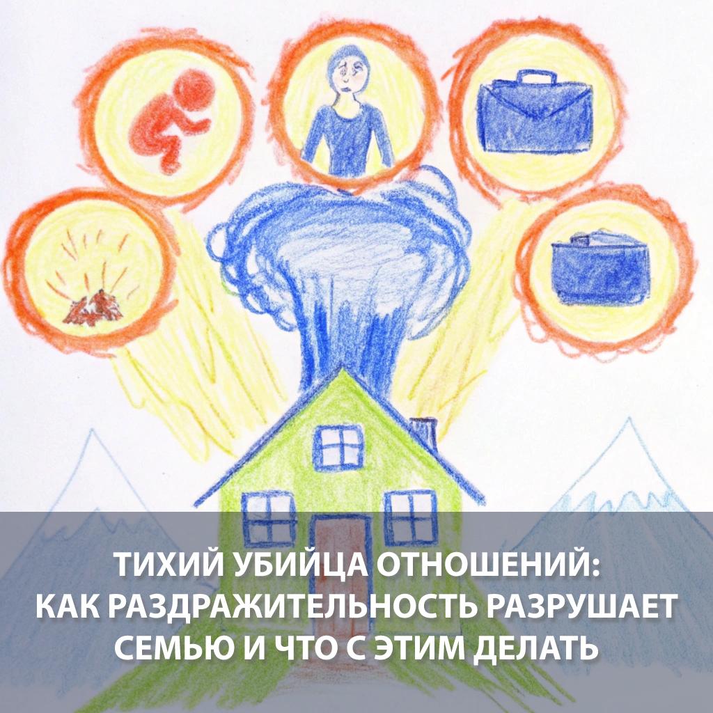 Тихий убийца отношений: Как раздражительность разрушает семью и что с этим делать