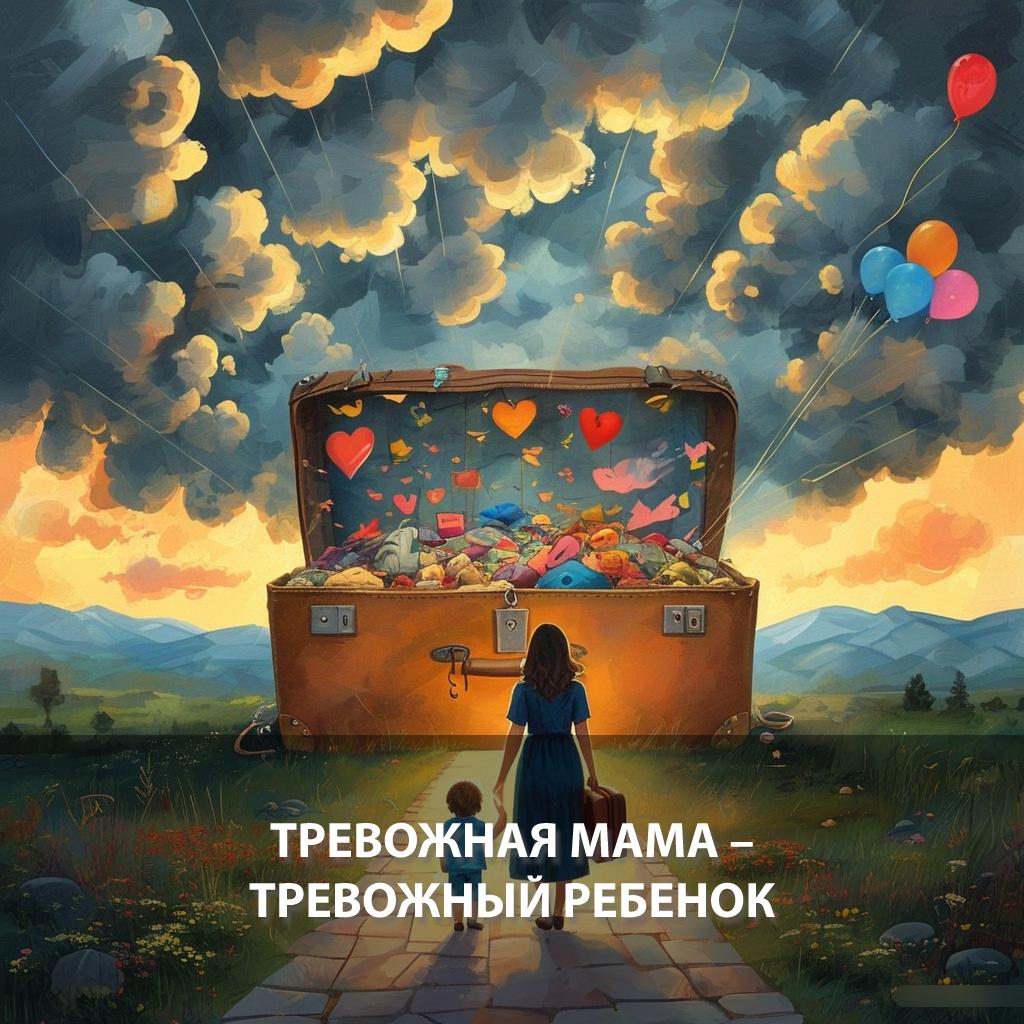 Тревожная мама – тревожный ребенок