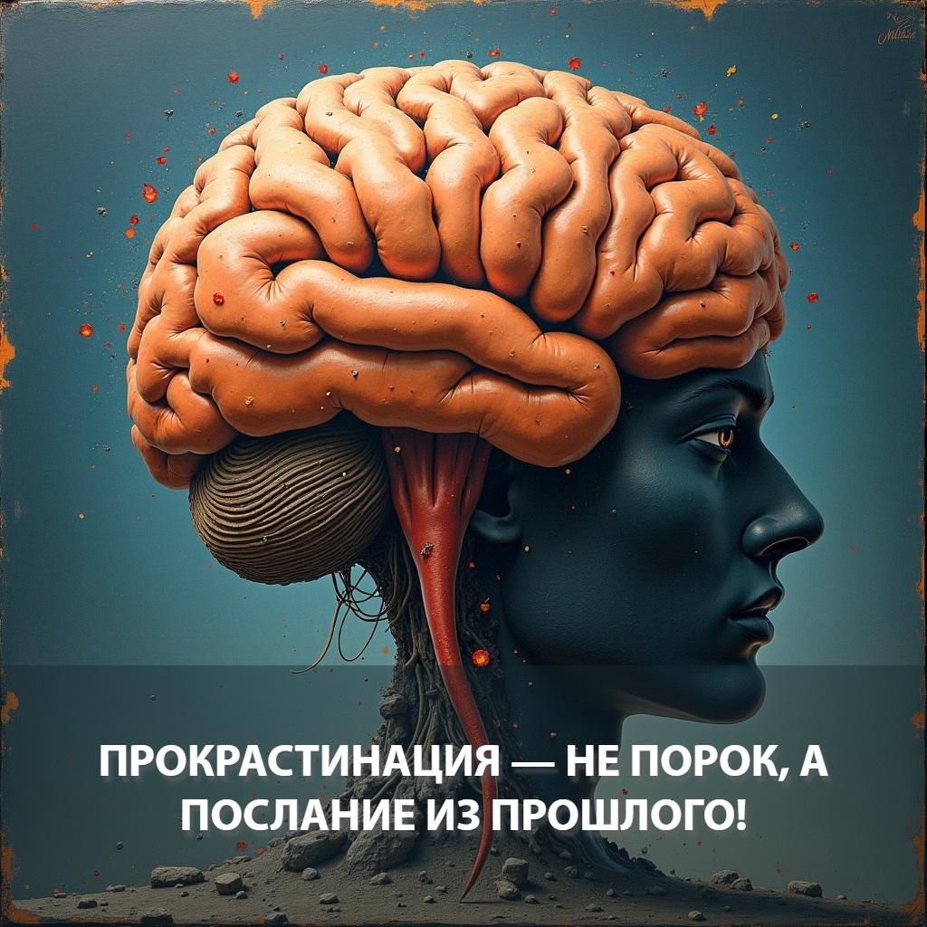 Прокрастинация — не порок, а послание из прошлого!