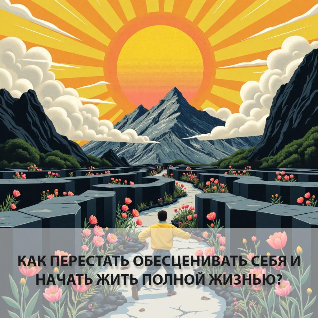 Как перестать обесценивать себя и начать жить полной жизнью?