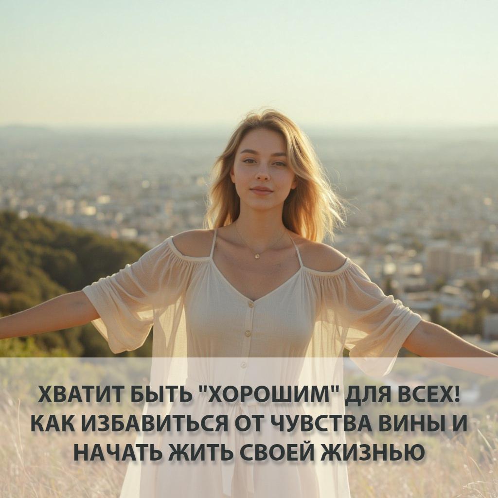 Хватит быть "хорошим" для всех! Как избавиться от чувства вины и начать жить своей жизнью