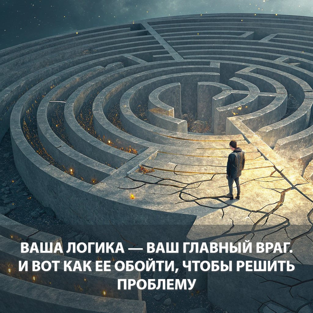 Ваша логика - ваш враг при решении проблем в жизни
