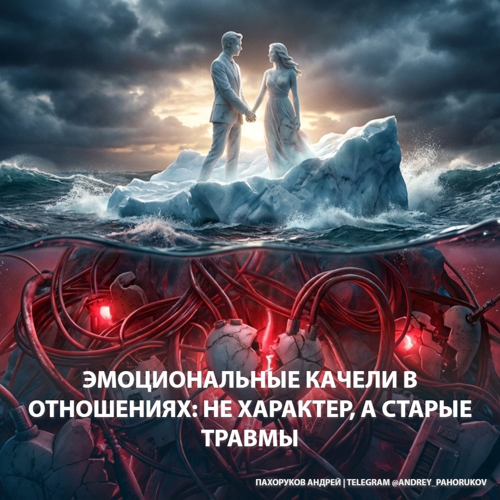 Эмоциональные качели в отношениях: не характер, а старые травмы