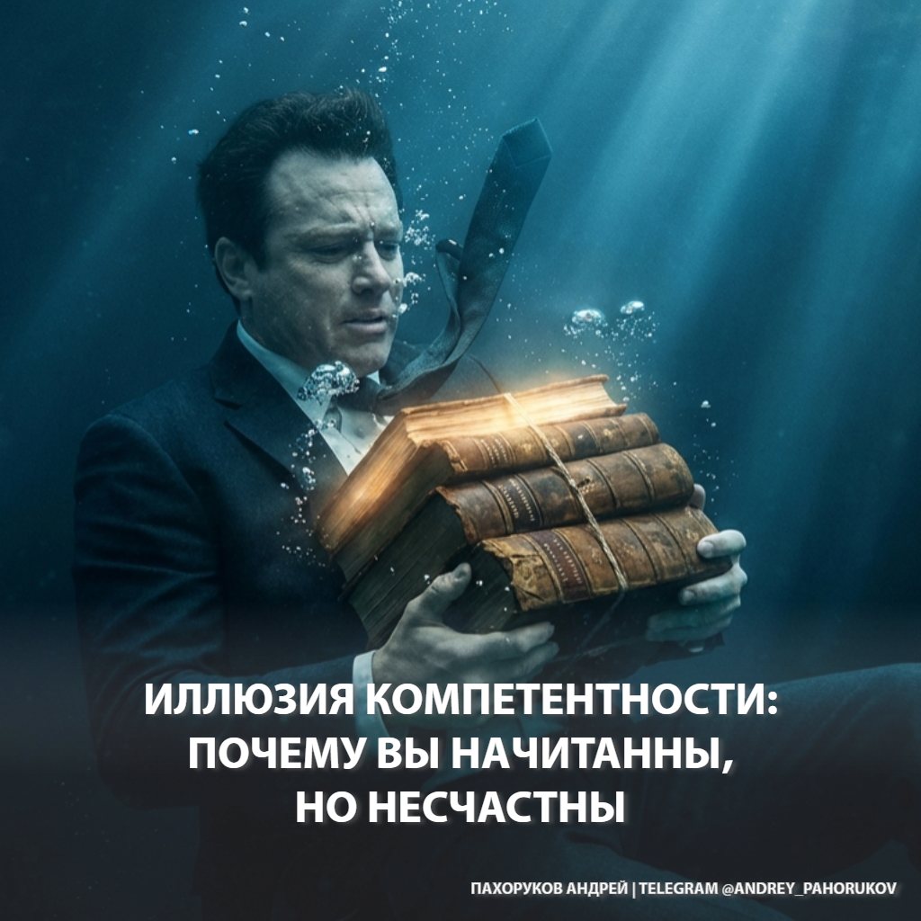 Иллюзия компетентности: почему вы начитанны, но несчастны