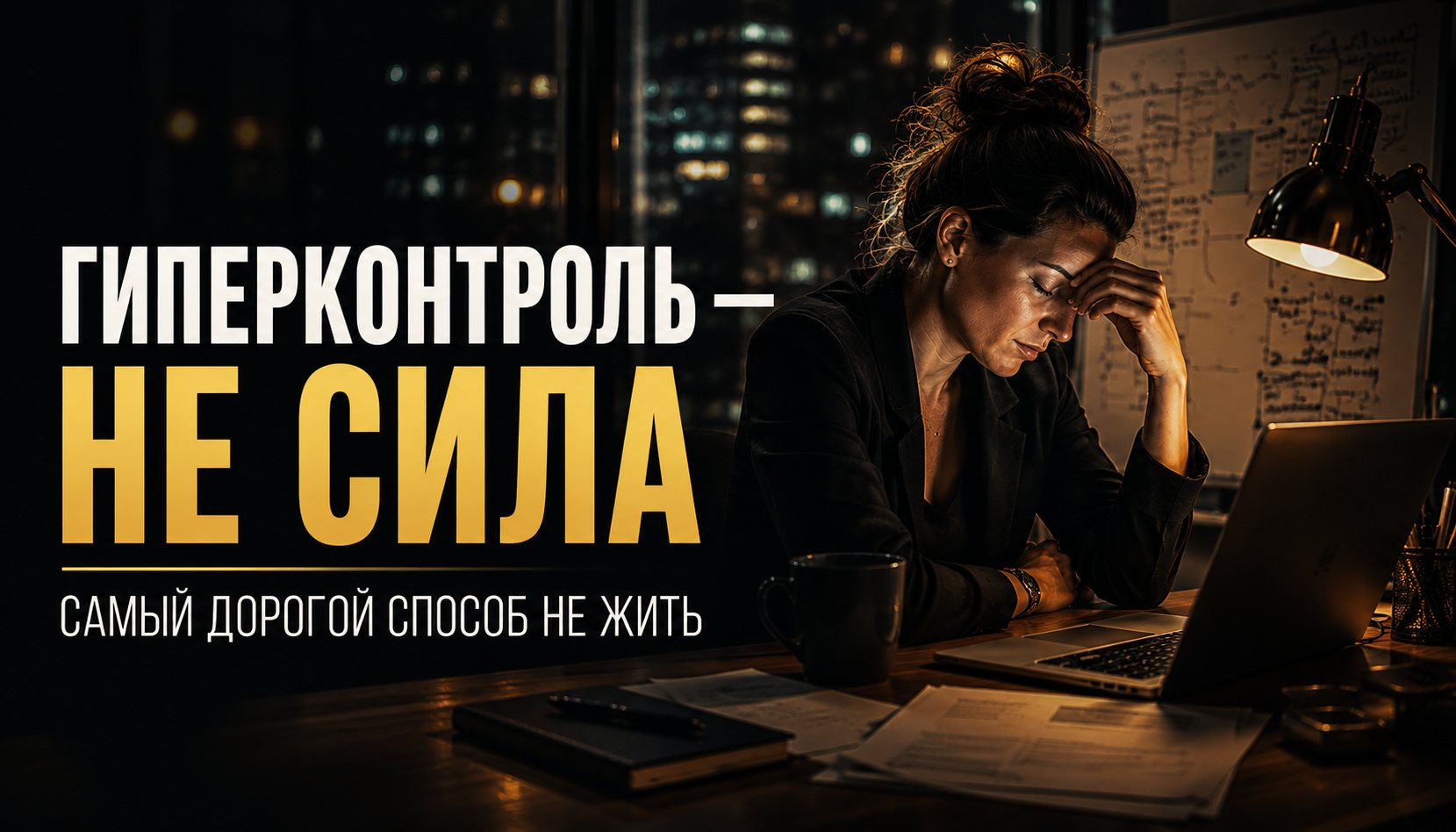 Гиперконтроль — не сила. Самый дорогой способ не жить